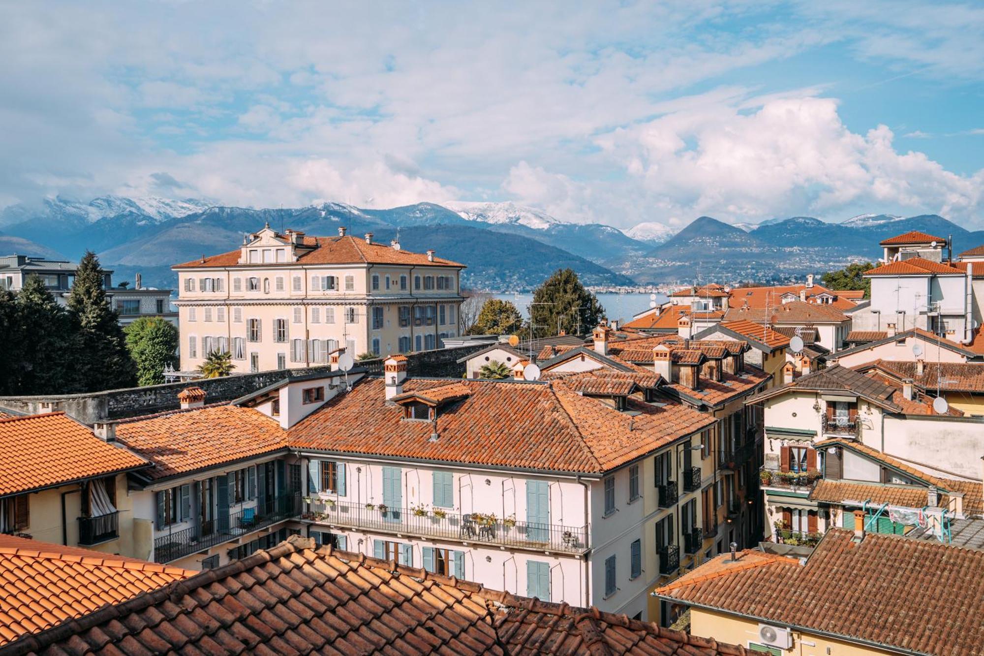 Family Apartment Vista Lago Stresa Exterior foto